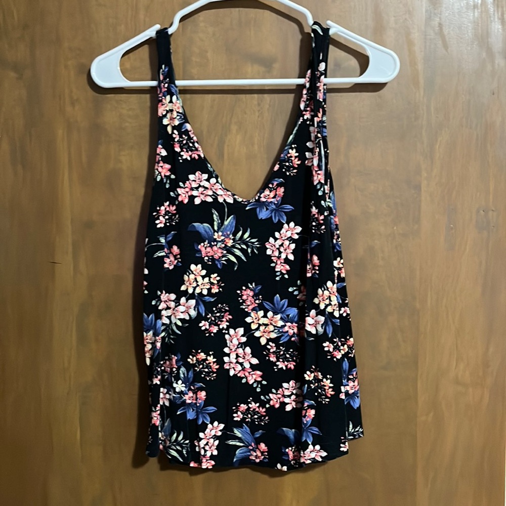 American Eagle Floral Tank Top